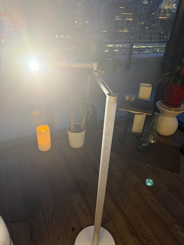 Dyson Solarcycle/Lightcycle Morph White/Silver Floor Light gallery