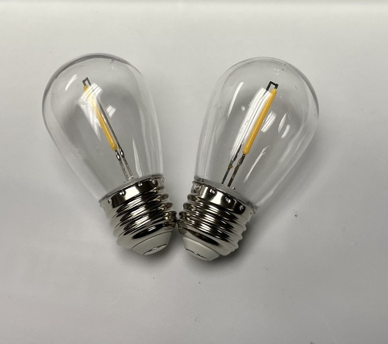 2 SunForce LED Light Bulb Replacement For Patio Solar Light String .3W BRAND NEW gallery