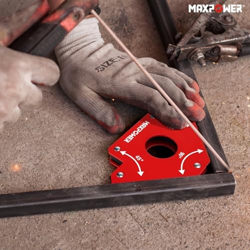 Welding Magnets, 2-piece Welding Magnet Set, 75 LBS Holding Power Welding gallery