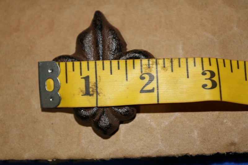 FLEUR DE LIS drawer/door pull,knob,Victorian decor,kitchen decor,gifts F-8 gallery
