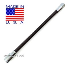 Jawco 3/8″ Flex Socket Extension, 6″ Long, 3/8 Drive Flexible Shaft Made in USA