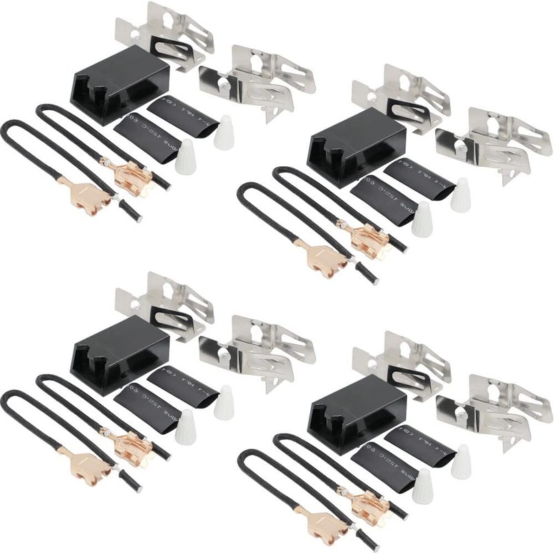 4 Pack 330031 Range Burner Receptacle Kit for Whirlpool Kenmore Range Stove gallery