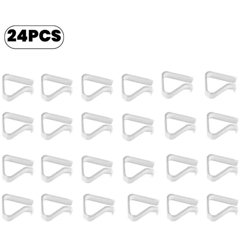 Clear Tablecloth Clips Plastic Table Cover Holders Party 8/16/24 gallery