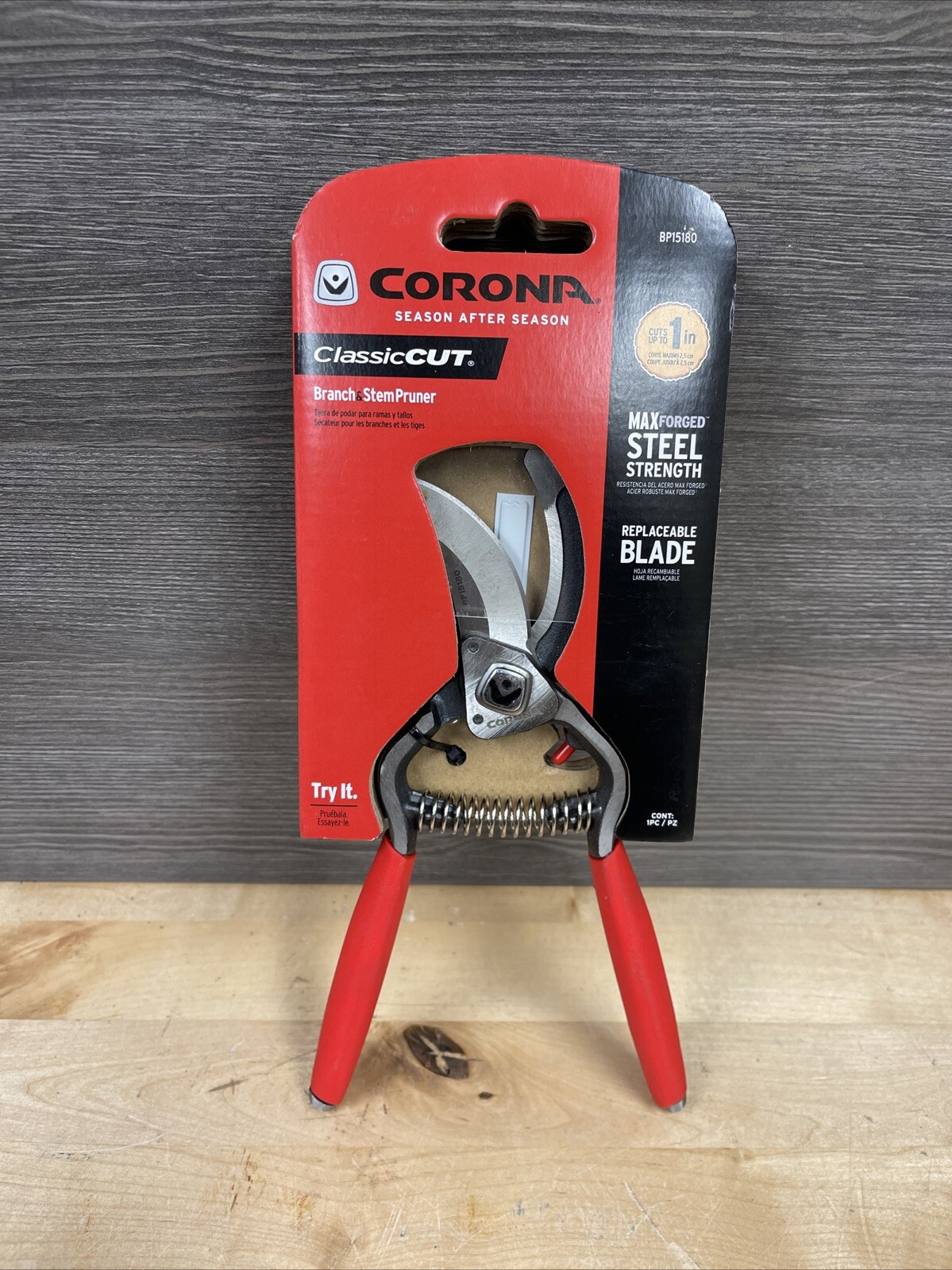 Corona Clipper Forged Classic Cut Branch & Stem Pruner 1-inch BP15180 New gallery