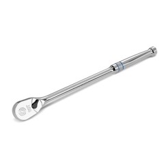 DURATECH Extra Long Handle 3/8-Inch Drive Ratchet, 90-Tooth with 12″ Handle