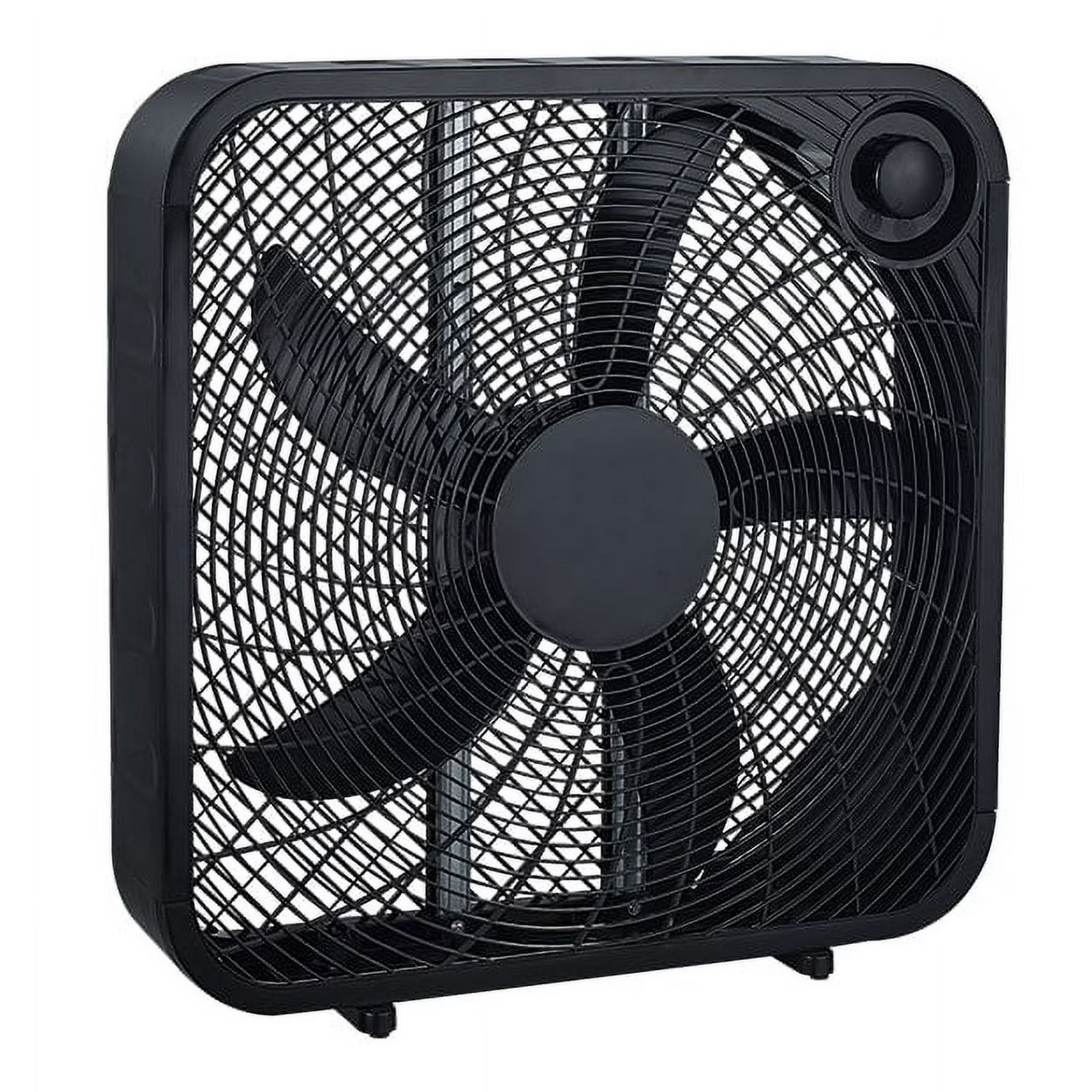 Mainstays 20-inch 3-Speed Box Fan, Black, FB50-16HBV gallery