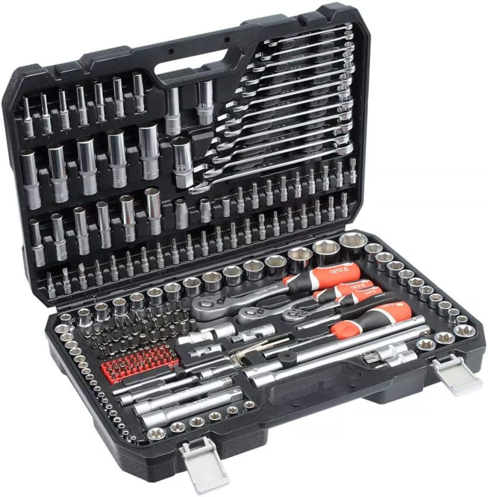 Ultimate 216-Piece Socket Spanner Set - 1/4", 3/8", & 1/2" Sizes gallery
