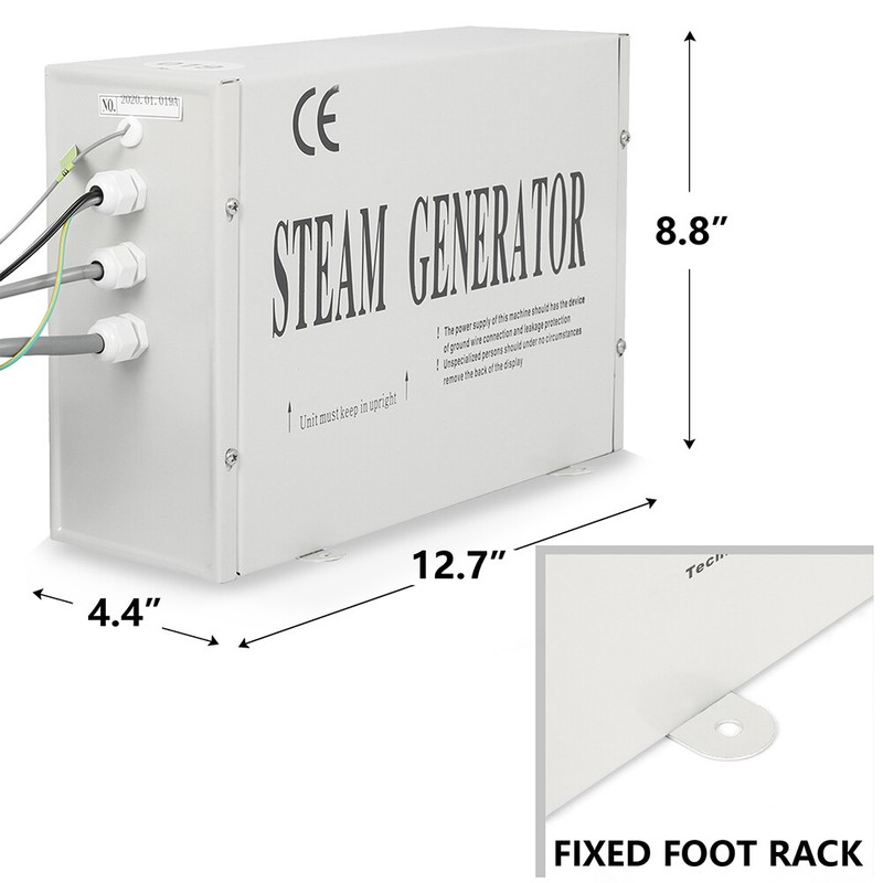 3KW Automatic Steam Generator Steam Generator Spa Sauna Bath Home SPA Shower gallery