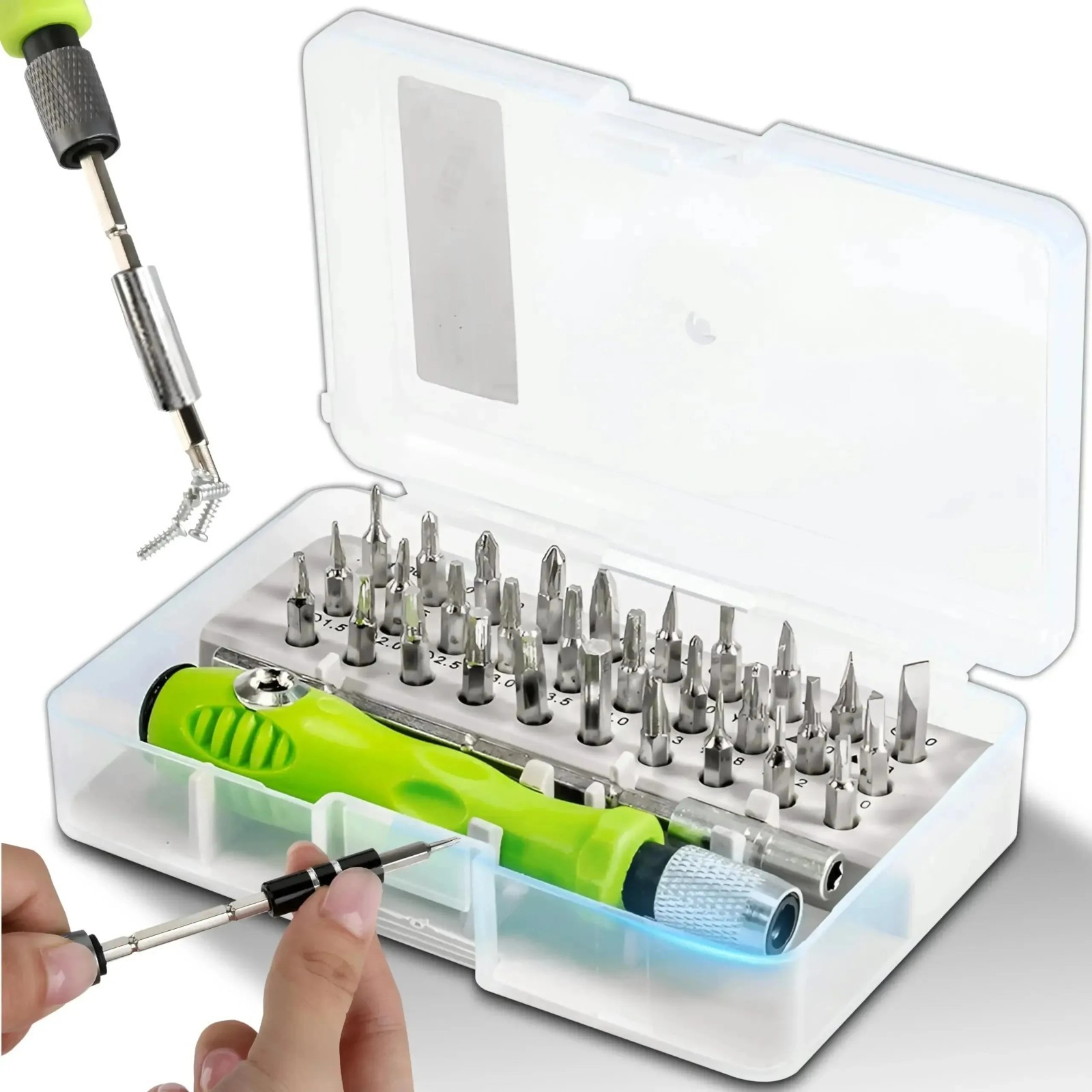 Precision Screwdriver Set 32 in 1 mini magnetic Screwdriver Set maintenance HOVi gallery