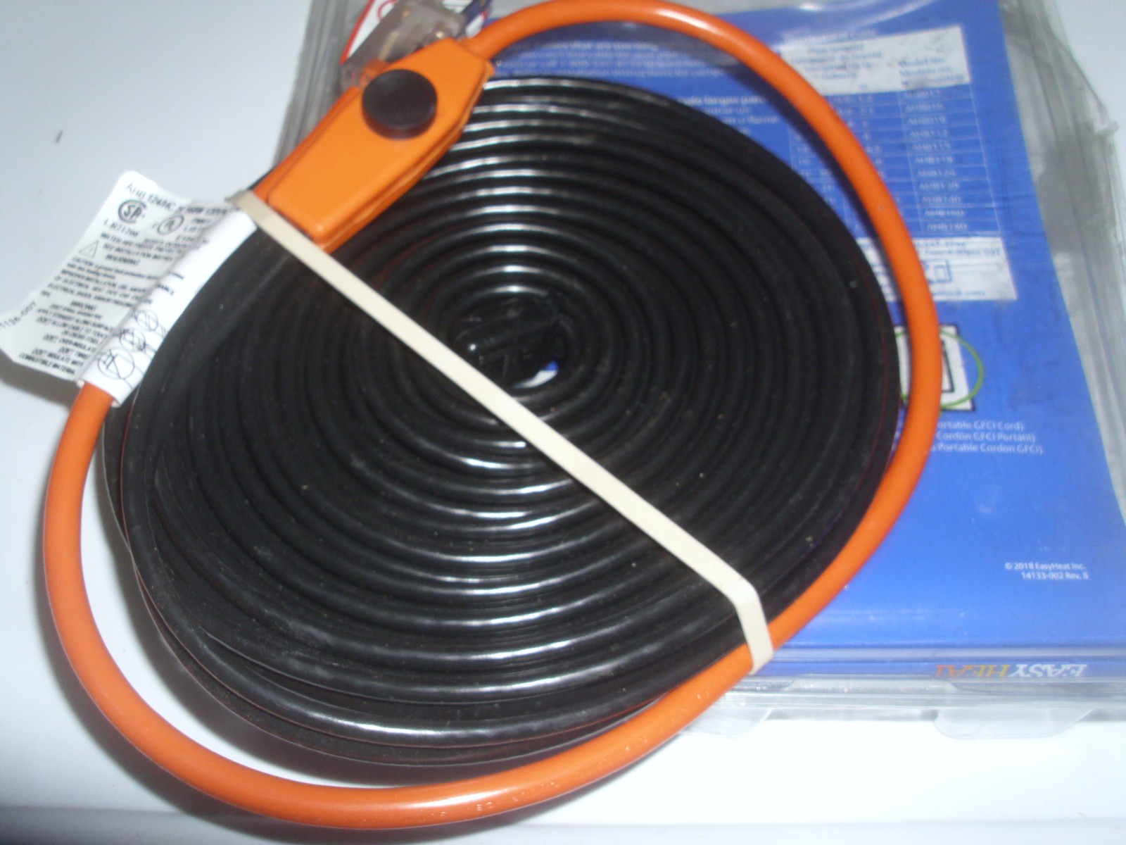 NEW EasyHeat 21-25 FT Automatic Electric Water Pipe Heating Cable AHB124 gallery