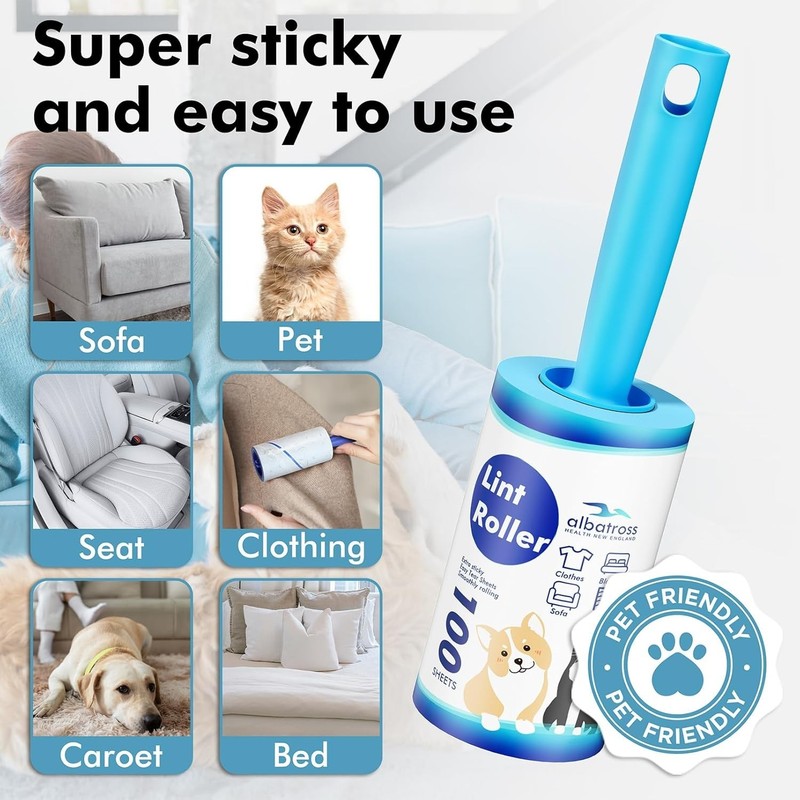 Extra Sticky Lint Rollers for Clothes and Furniture gallery