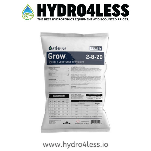 Athena Pro Powdered Nutrients 25 Lbs. Grow 2-8-20 Soluble Vegetative Fertilizer gallery