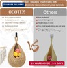 Wall Hanging Baskets for Organizing - 3 Pack Hanging Fruit Basket with 6 Pcs Str gallery