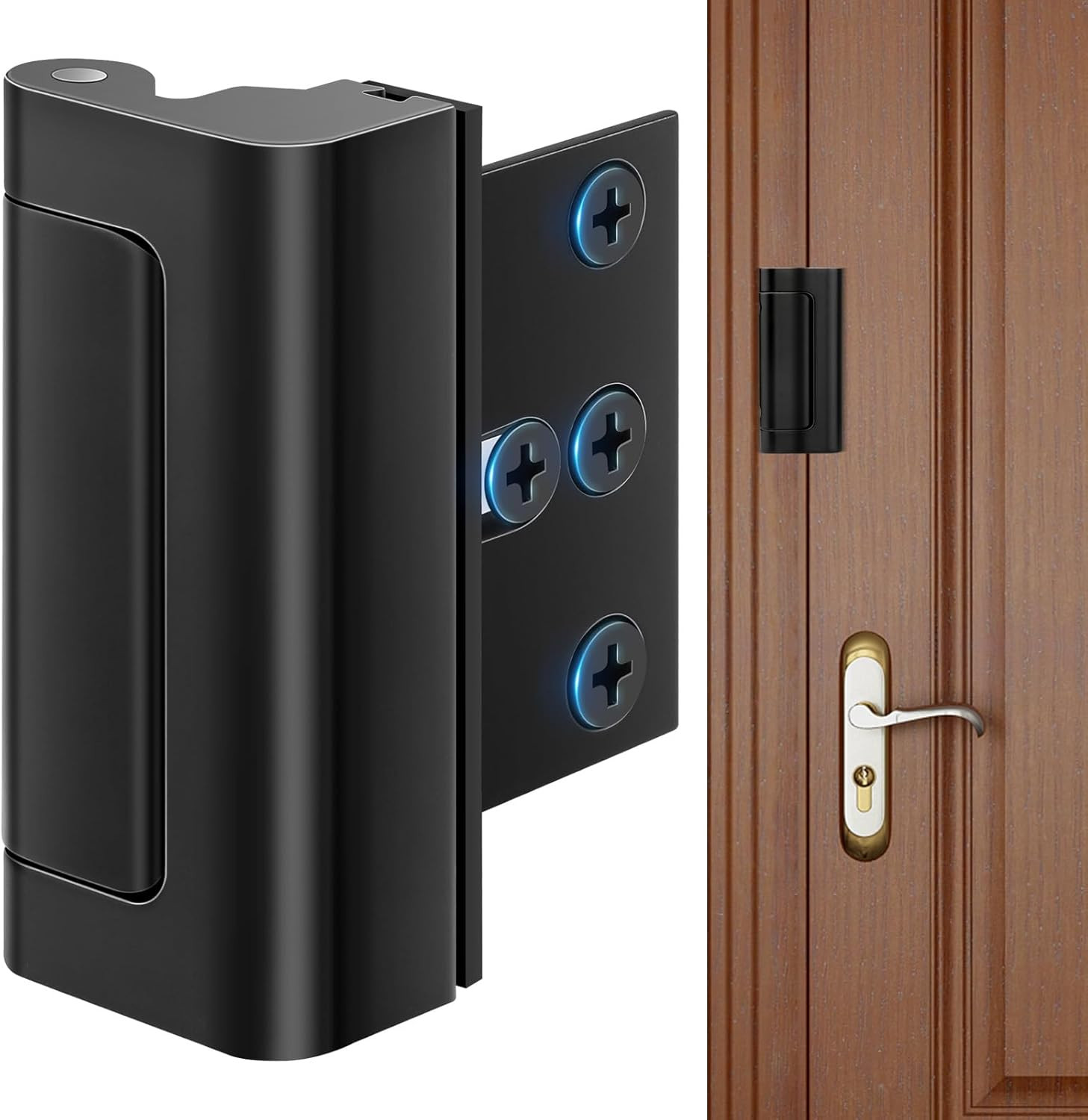 Door Reinforcement Lock, Door Safety Locks from inside Home Security Door Lock gallery