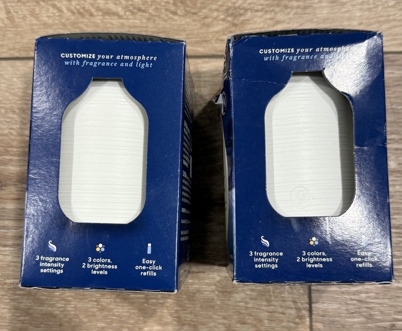 2 ( TWO ) Glade Aromatherapy Essential Oil Diffuser, Lemongrass & Bergamot gallery