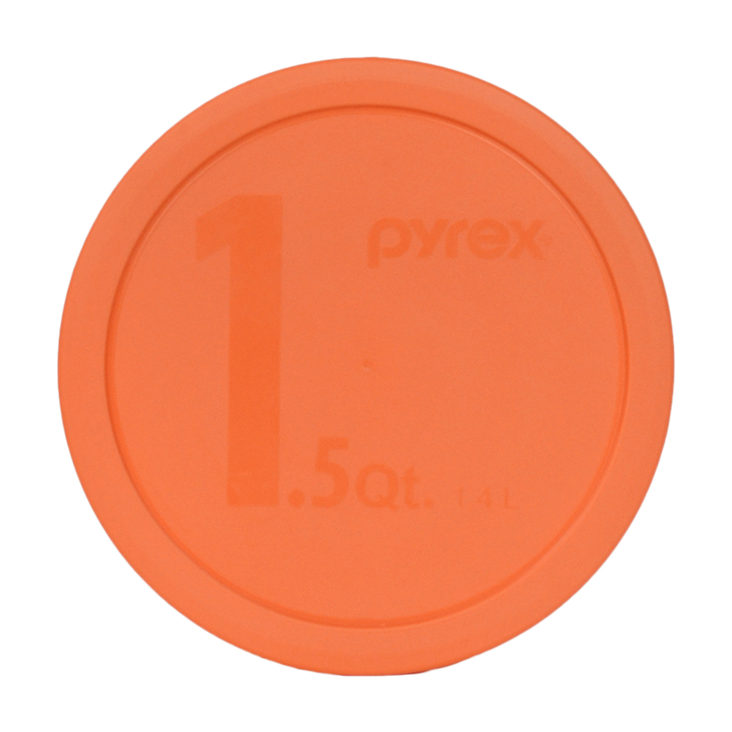 Pyrex 323-PC 8.5" Round Orange Lid Cover for 1.5qt/1.4L Glass Mixing Bowls gallery