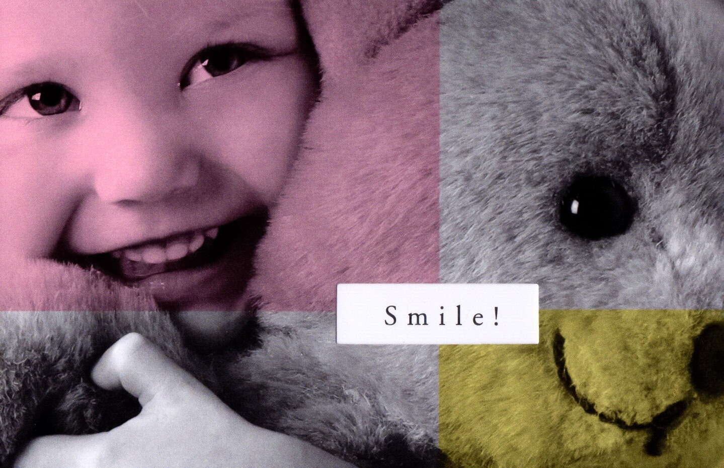 Happy ENCOURAGEMENT Card, "Teddy Bear Smile" by American Greetings + Envelope gallery