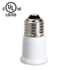 4pcs E26 Medium Screw Socket Extender 1.5" Standard Light Bulb Extension gallery