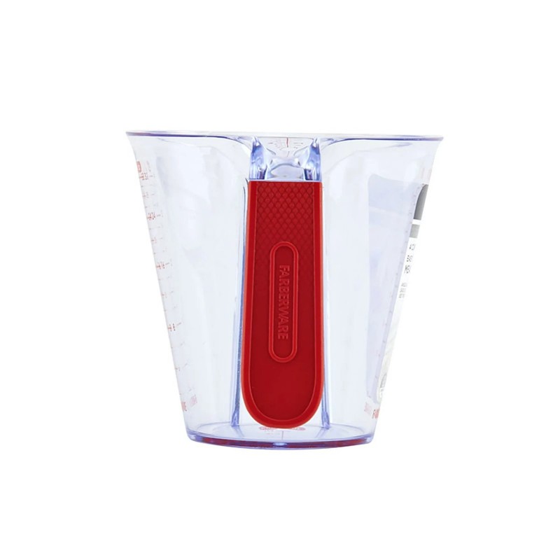 Farberware Pro Angled Measuring Cup, 1 Cup/8 fl. oz. - Red Markings & Handle gallery