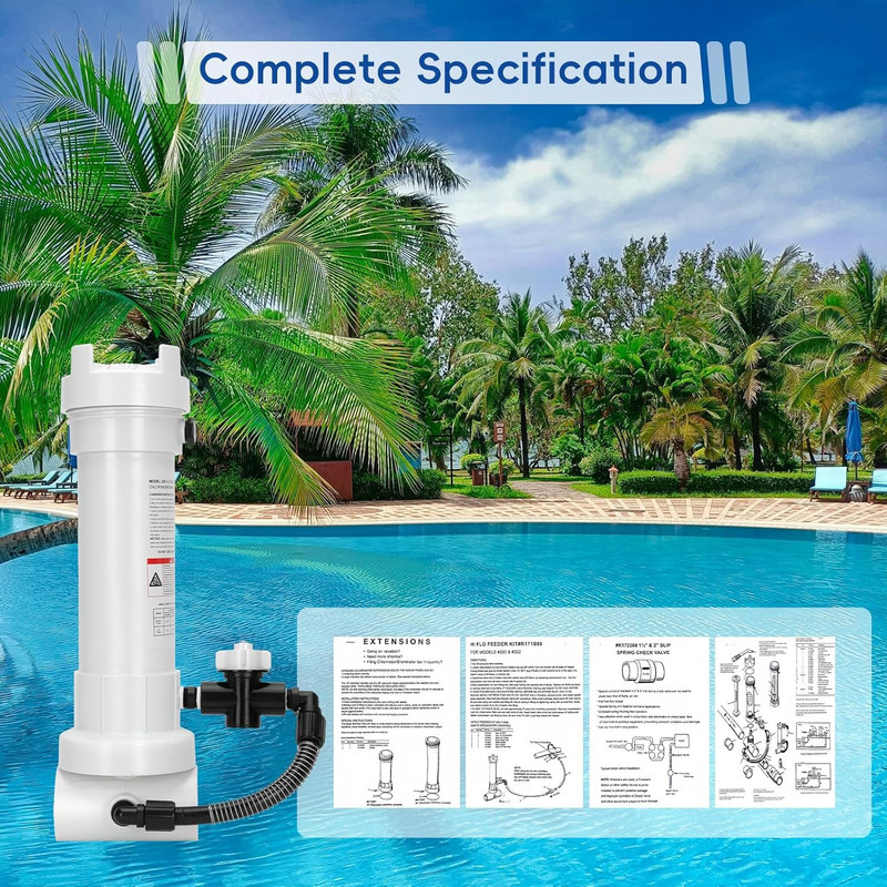 320 Chlorinator R171096 Compatible with Rainbow 320 Automatic In-Line Chlorine/B gallery