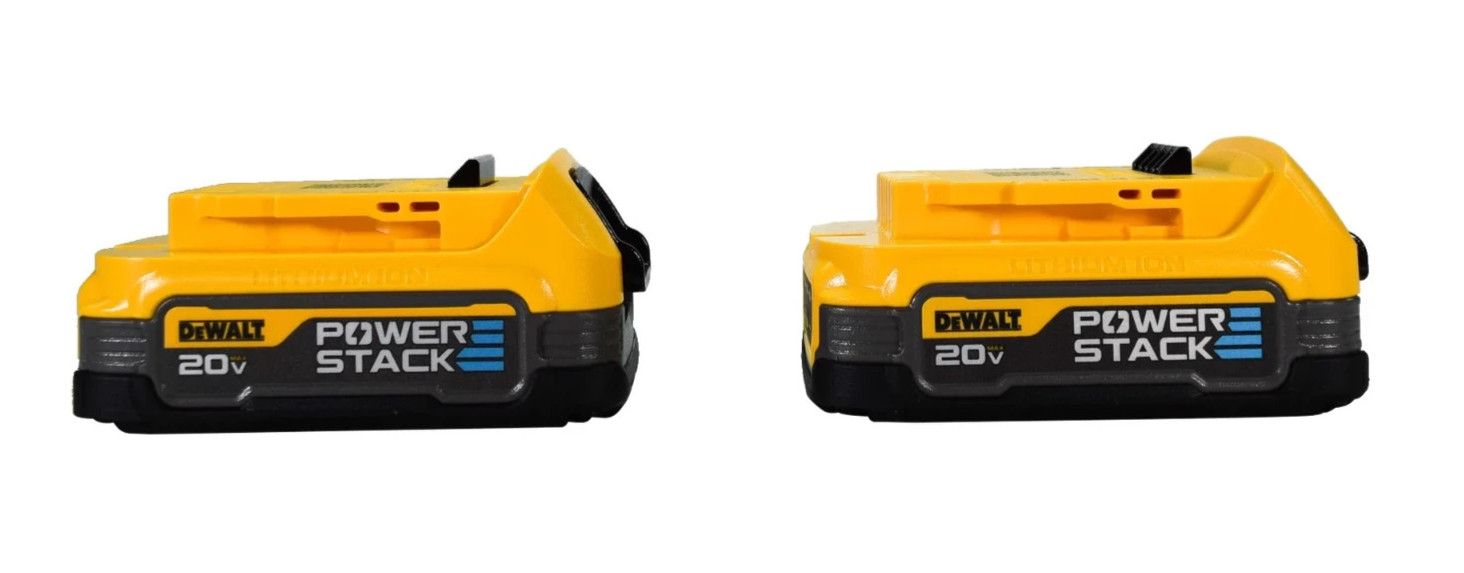 DEWALT DCBP034-2 20V POWERSTACK Compact Li-Ion Battery (Pack of 2) gallery