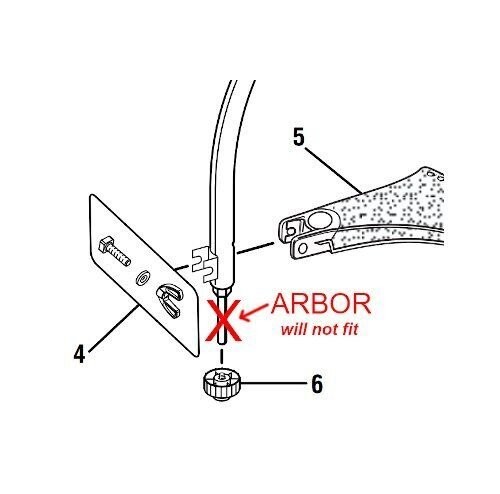 Genuine Homelite Arborless Trimmer Head for 26CS Curved Shaft Trimmer 311759011 gallery