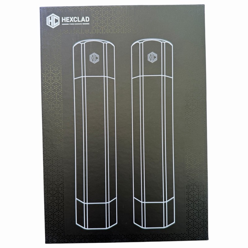 HexClad HexMill Salt & Pepper Grinder Set Adjustable Ceramic Mills gallery