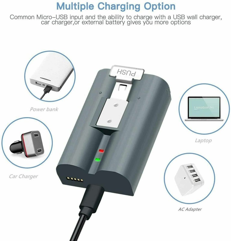 Rechargeable Battery Pack for Ring Video Doorbell 2 3plus 4 Spotlight Camera LOT gallery