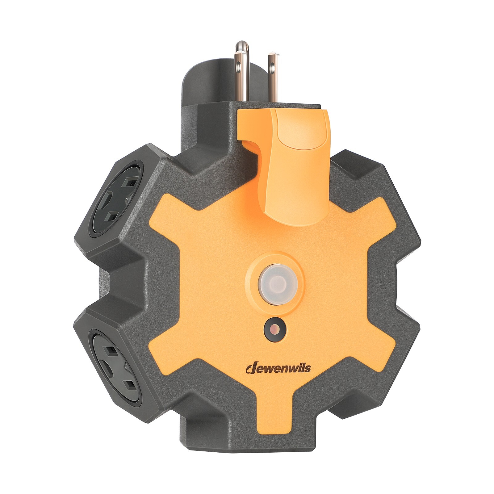 DEWENWILS Extension Eord with Multiple Outlet Covers Outlet Extender W/ 5 Outlet gallery