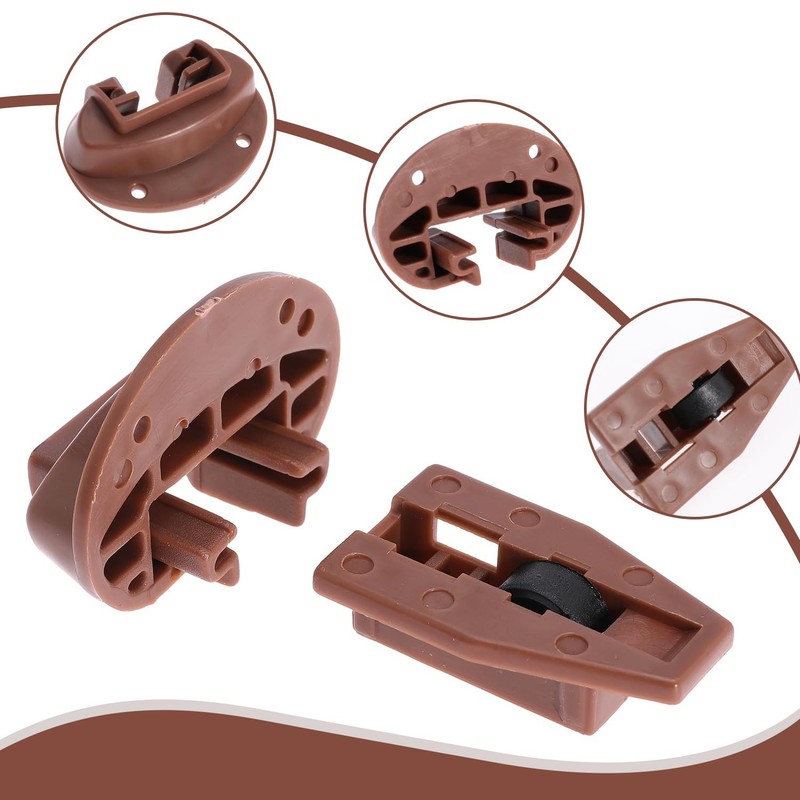 10PCS Drawer Slide Track Guide Glide for kenlin for Rite Trak 2 for Center Mount gallery