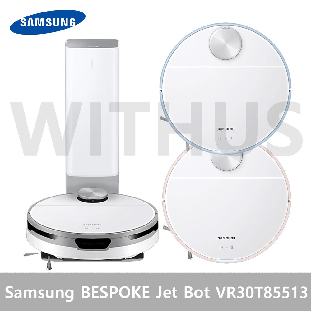 SAMSUNG BESPOKE Jet Bot Robot Vacuum Cleaner w/Clean Station VR30T85513