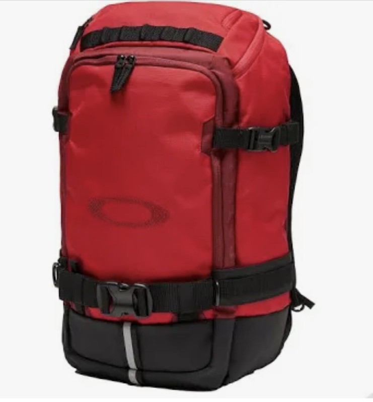 OAKLEY RC PEAK 25 L BACKPACK RED NEW