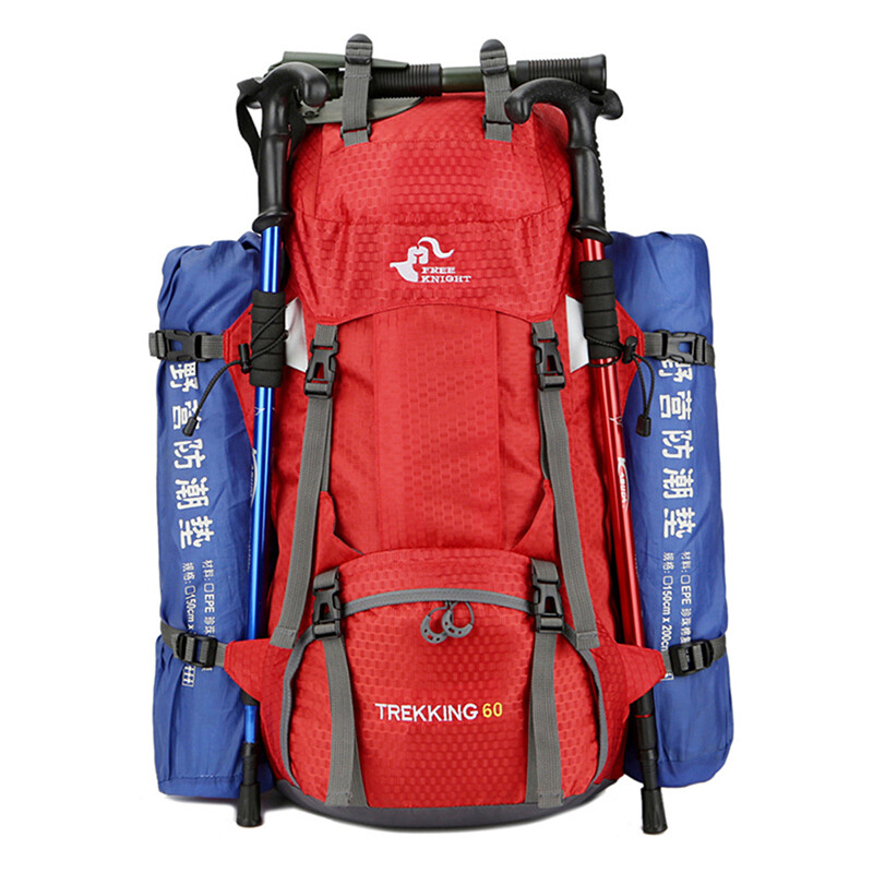 60L Mountaineering Waterproof  Backpack