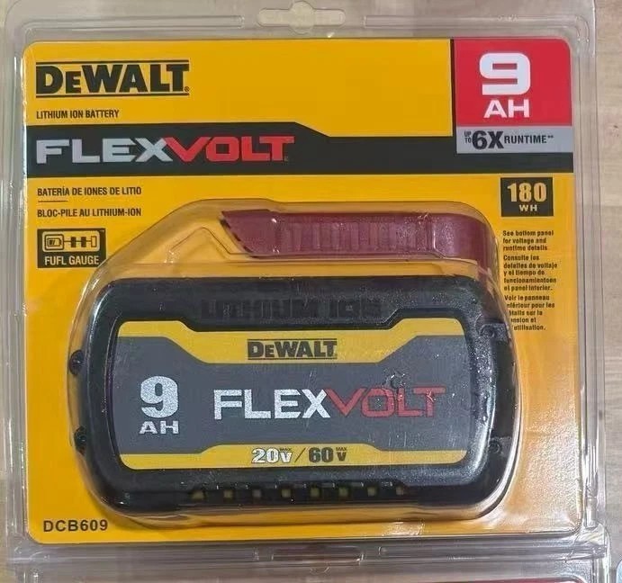 DEWALT DCB609 20V/60V MAX FLEXVOLT 9.0Ah Lithium-Ion Battery Tool Batteries New gallery