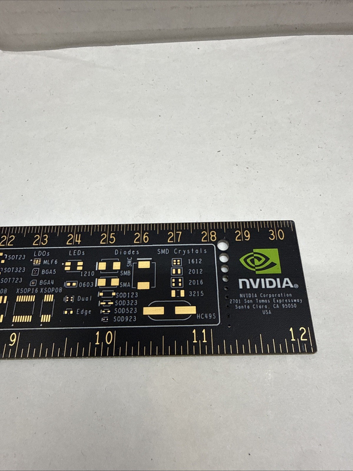 NVIDIA GeForce GTX PCB Engineering Ruler 1st Generation 12" gallery