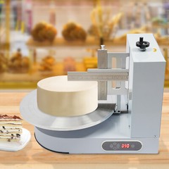 4-16″ Cake Decorating Coating Machine Butter Coating Smoothing Scraping Machine
