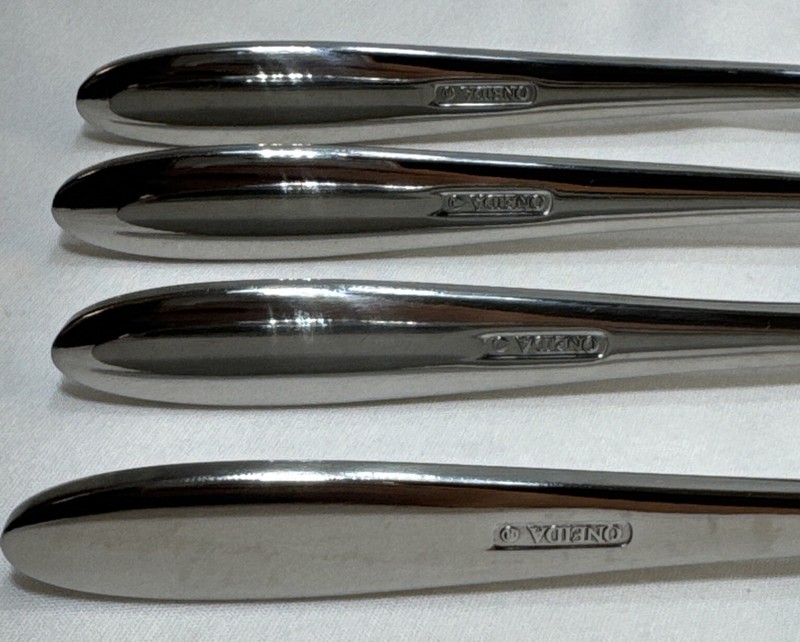 Oneida Mooncrest Stainless Flatware Dinner Forks 8” Glossy #89-204 Pieces 4 gallery