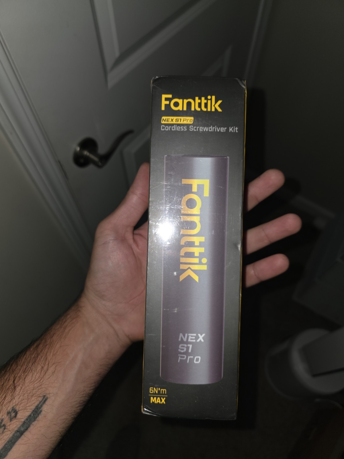 Fanttik Apex S1 Pro Cordless Screwdriver, 6Nm, 2000mAh, USB Rechargeable, Black gallery
