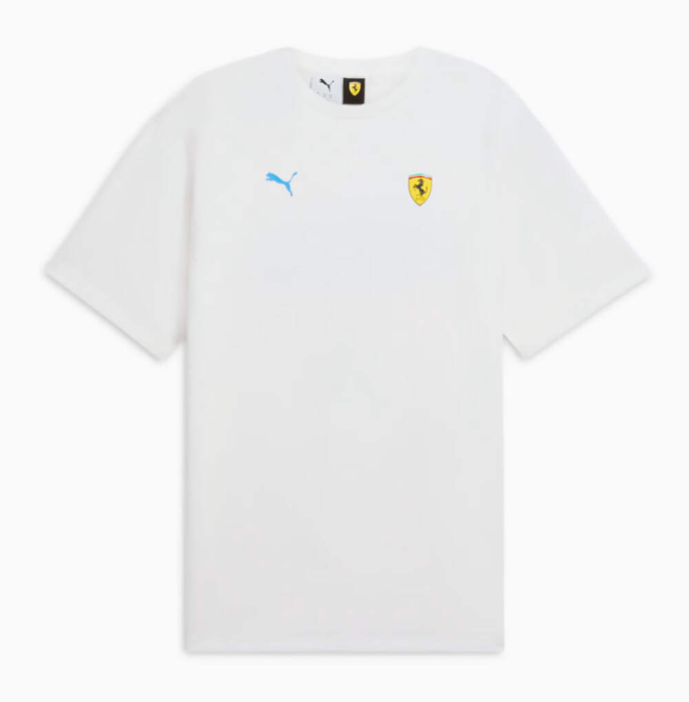 Puma Ferrari Miami GP Graphic Tee White gallery