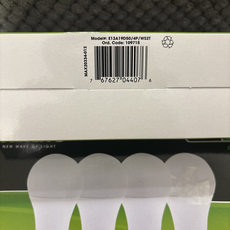4-Pack Maxlite LED Light Bulbs 13W = 100W Watt A19 Soft White 2700K Dimmable NEW gallery