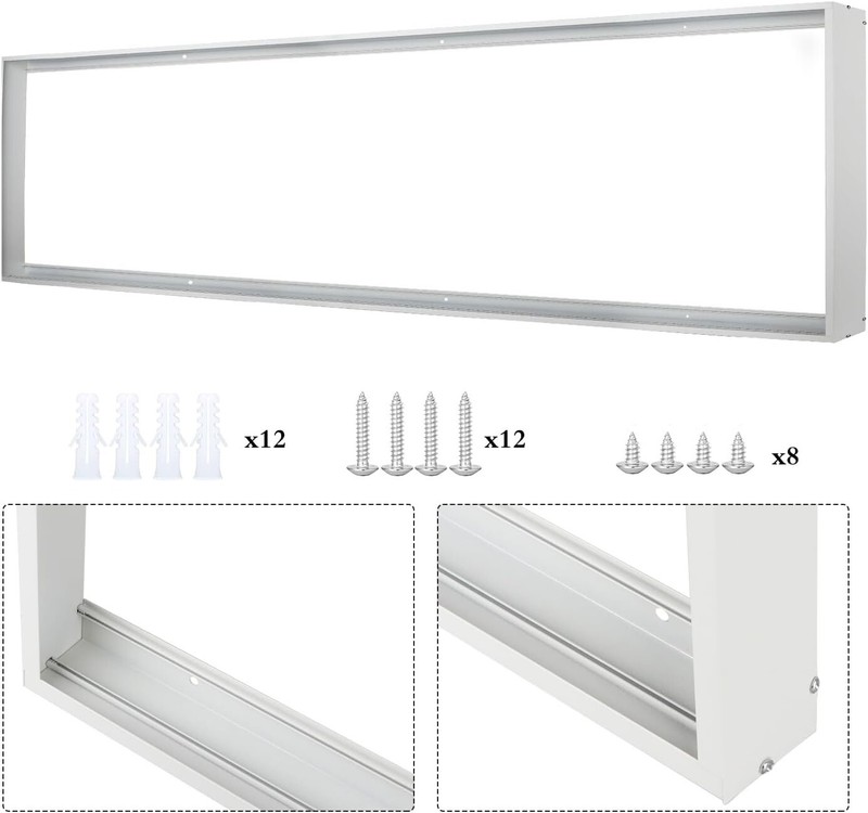 1X4 FT Surface Mounted Frame Kits for Ceiling installation, 2.75"H gallery