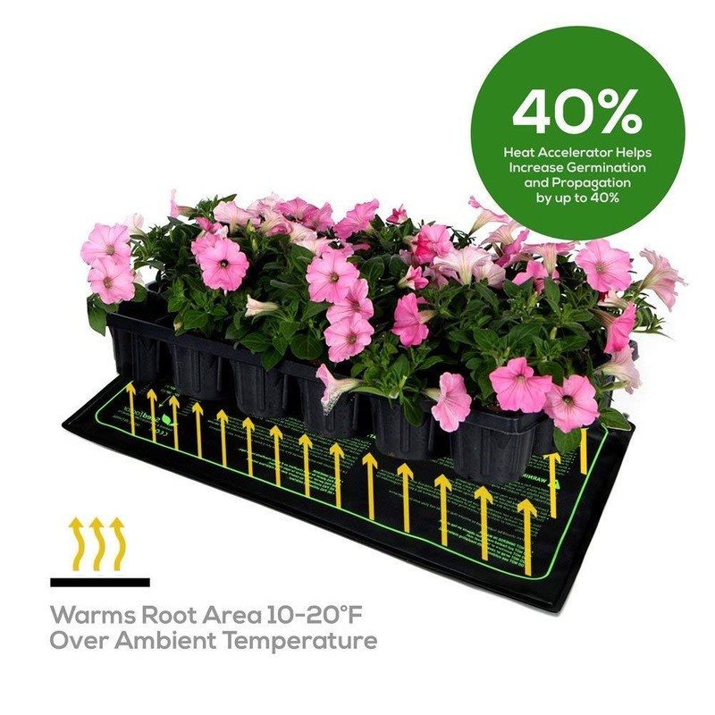 Seedfactor Waterproof Seedling Heat Mat Seed Starter Pad Germination Propagation gallery