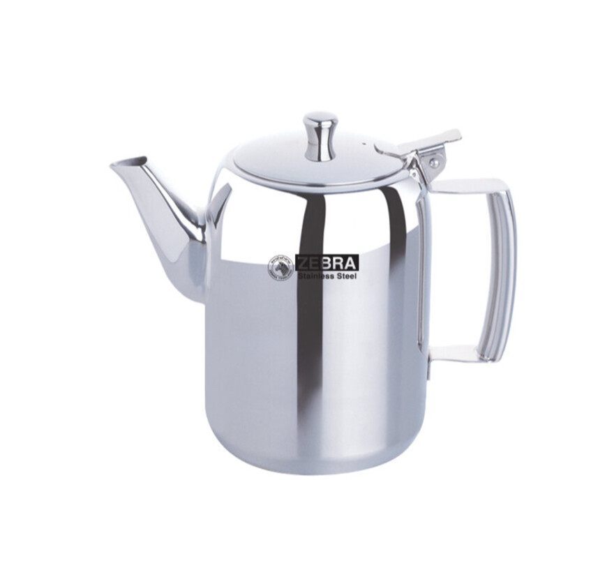 Thai Zebra Brand Prima Tea Pot Kitchenware Silver Stainless Steel 2.0 L / 2.5 L gallery