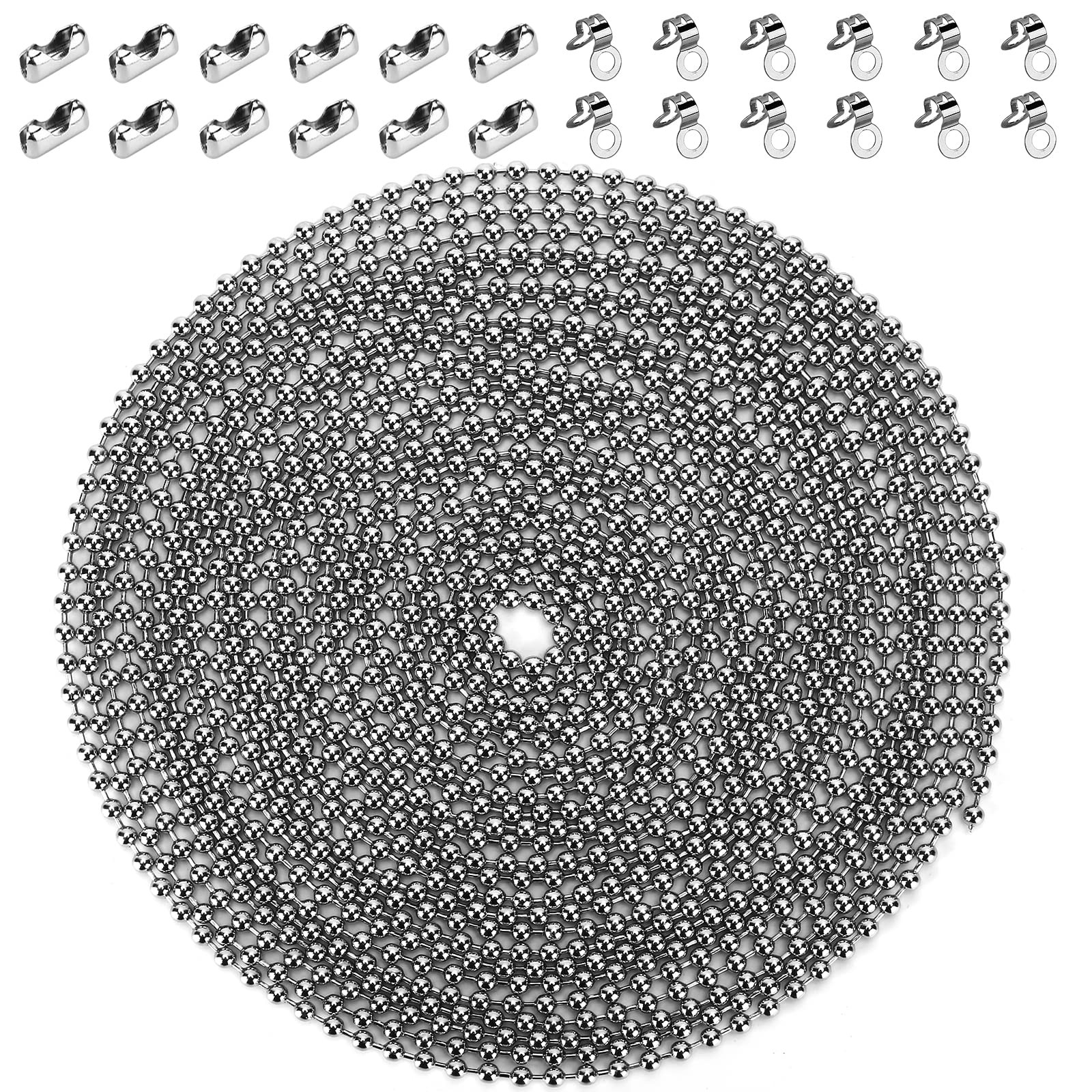 200 Inch Ceiling Fan Pull Chain, (Upgrade Rust Proof) 3.2mm Beaded Pull Chain... gallery