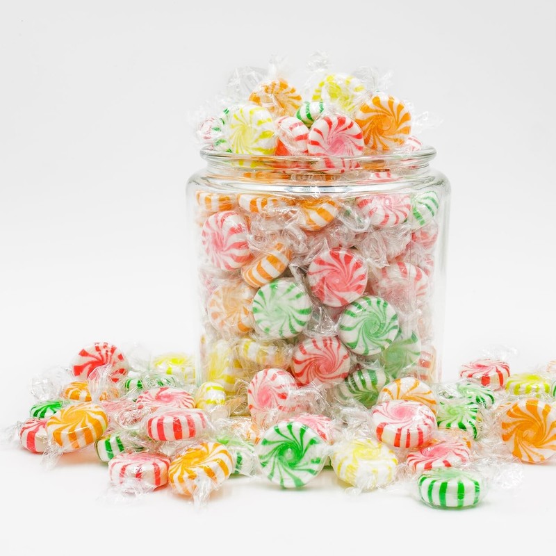 Starlight Assorted Fruit Flavored Mints, Bulk & Delicious Hard Candy (5 Pounds) gallery