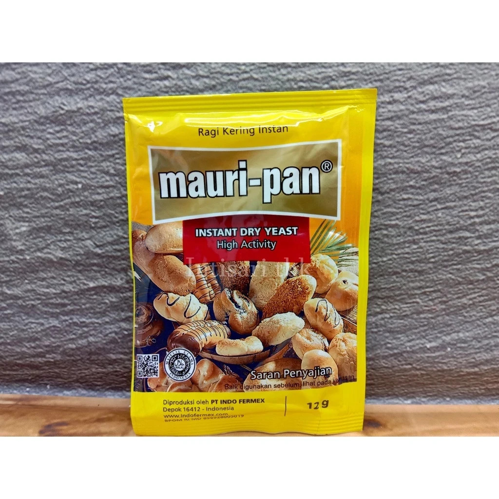 Mauripan Red Instant Dried Yeast For Fresh Baking Bakery Bread Bakers 4 sachets gallery