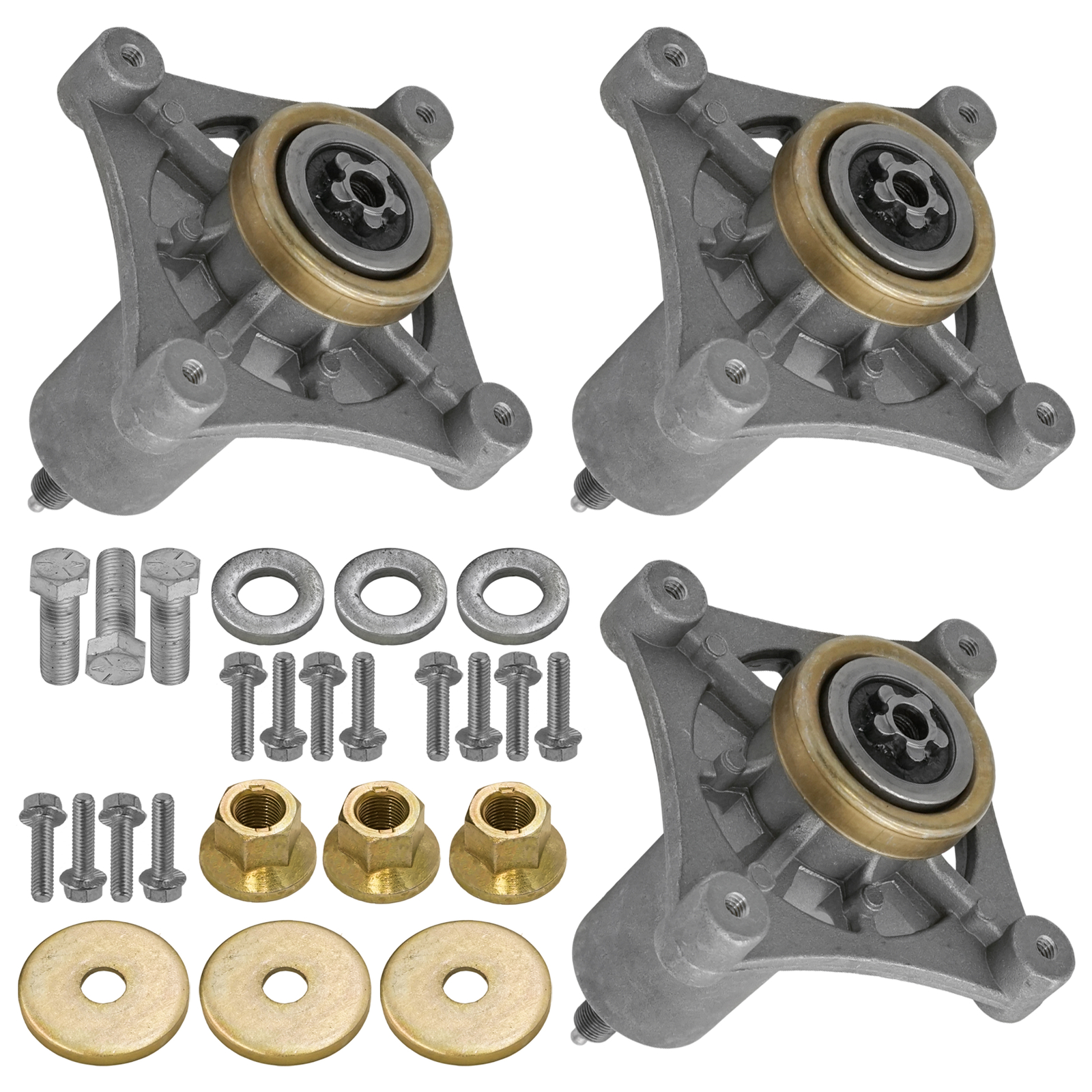 3 Spindle Assembly For Husqvarna RZ5424 RZ5426 RZ5422 RZ54i Z254 gallery