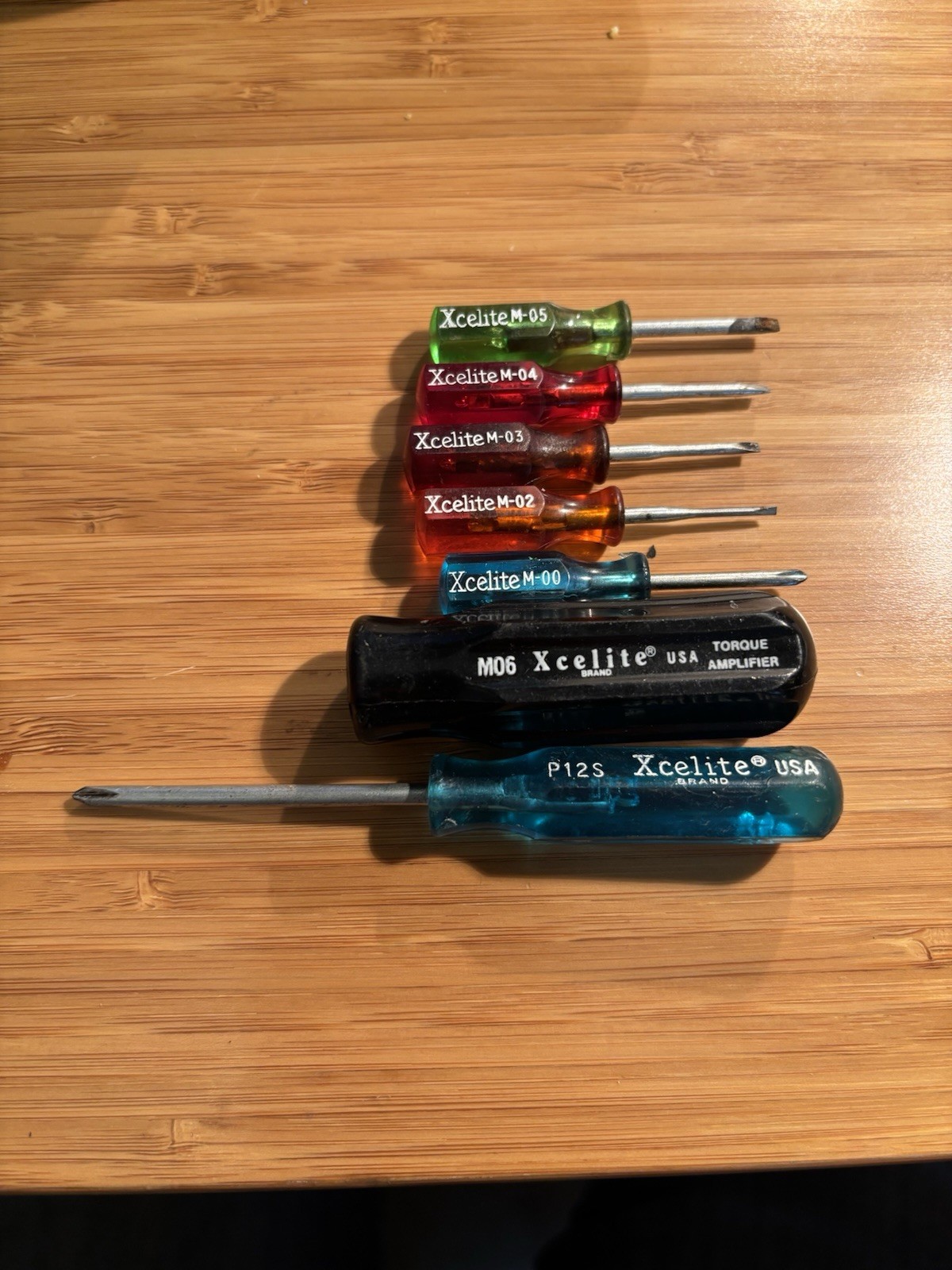 Xcelite M06 + Set Of 5 Screwdriver And P12S gallery