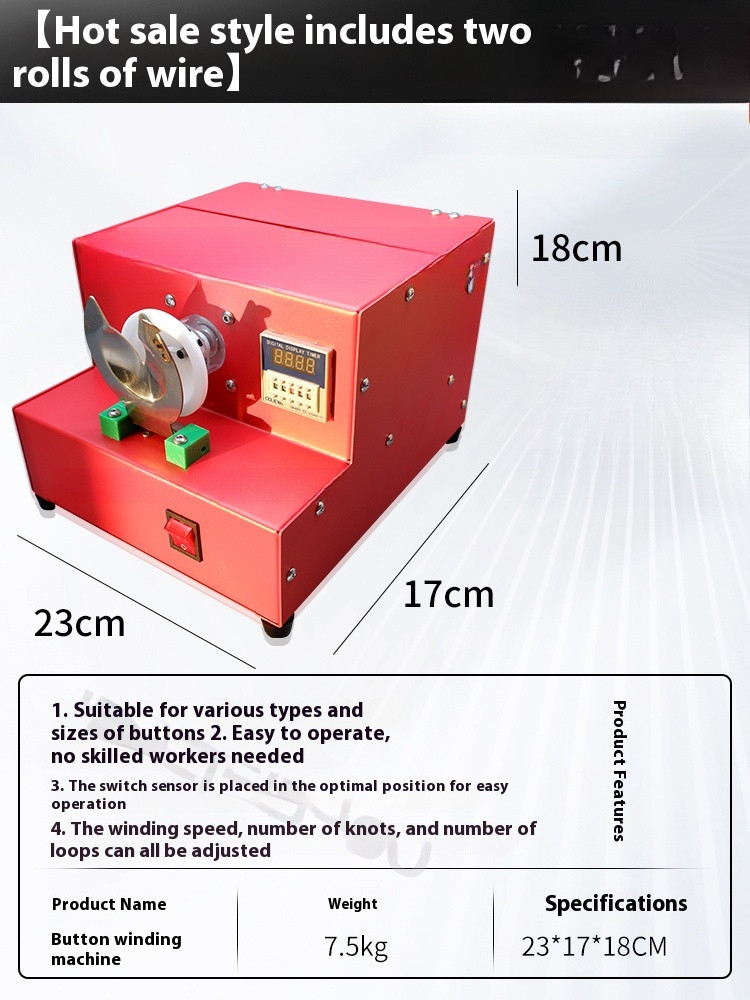 Industrial Button Sewing Machine Automatic Garment Button Wrap Machine gallery