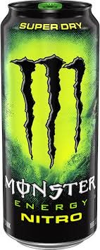Monster Nitro Super Dry Energy Drink 500 ml. / 16.9 fl.oz. x 24 gallery